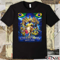 Kings World Cup Nations Champions Brazil 2026 Poster t-shirt