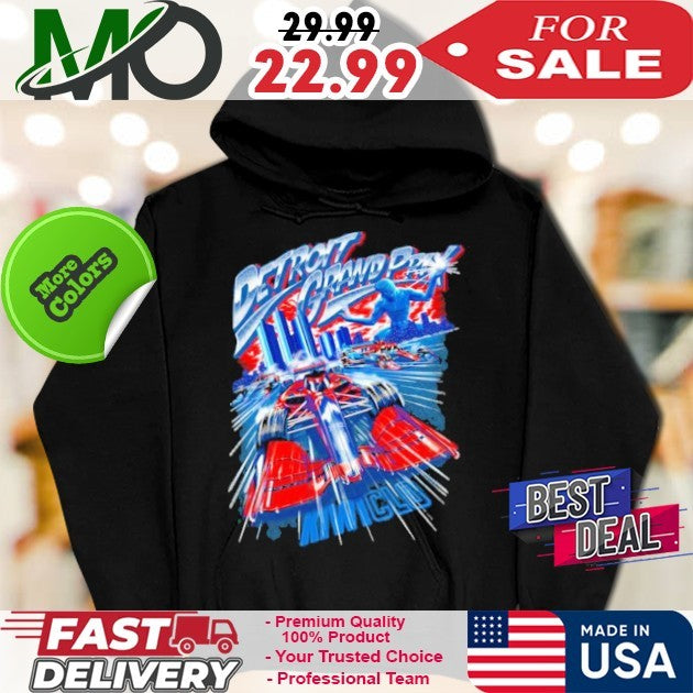 Kiwiclo Detroit Grand Prix F1 Racing Long Sleeve Shirt