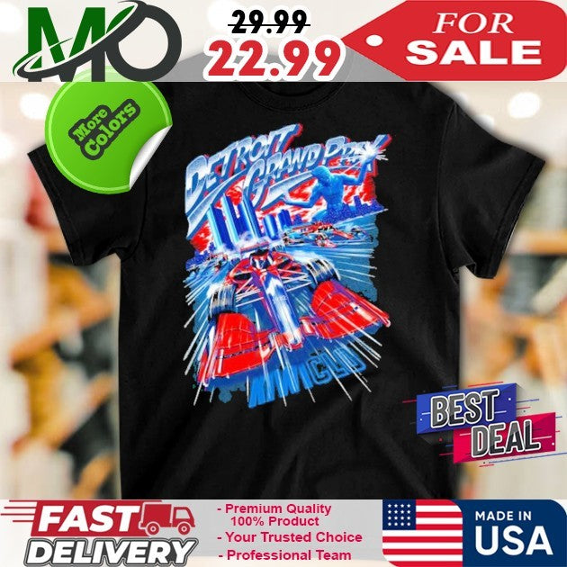 Kiwiclo Detroit Grand Prix F1 Racing Long Sleeve Shirt