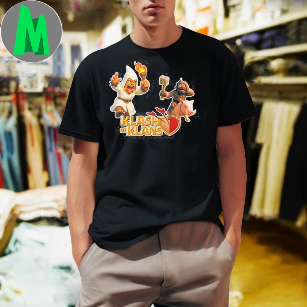 Klash of Klans Game Character Shirt