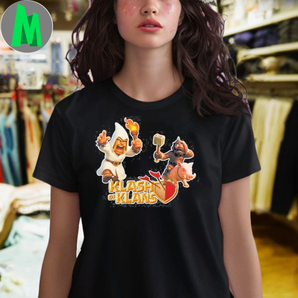 Klash of Klans Game Character Shirt
