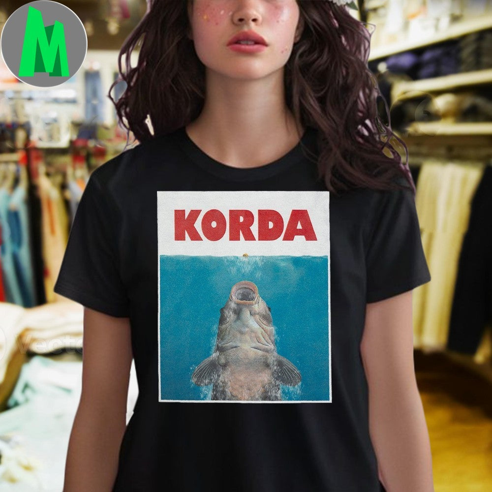 Korda Fishing Jaws Parody T-Shirt
