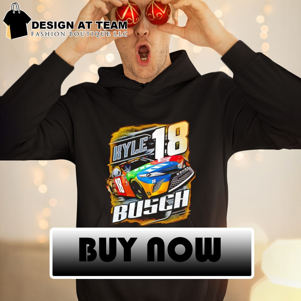 Kyle Busch 18 Nascar Racing Toyota Camry Race Car shirt