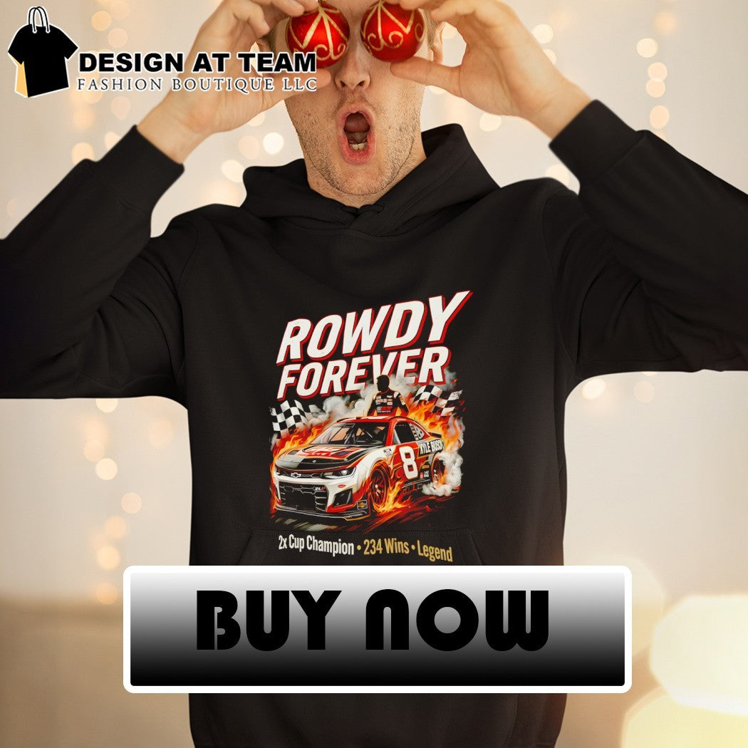 Kyle Busch Rowdy Nascar Cup Series 2x Cup Champion 234 Wins Legend shirt