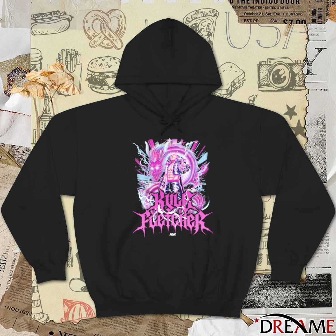 Kyle Fletcher – Graphic Series AEW 2026 t-shirt