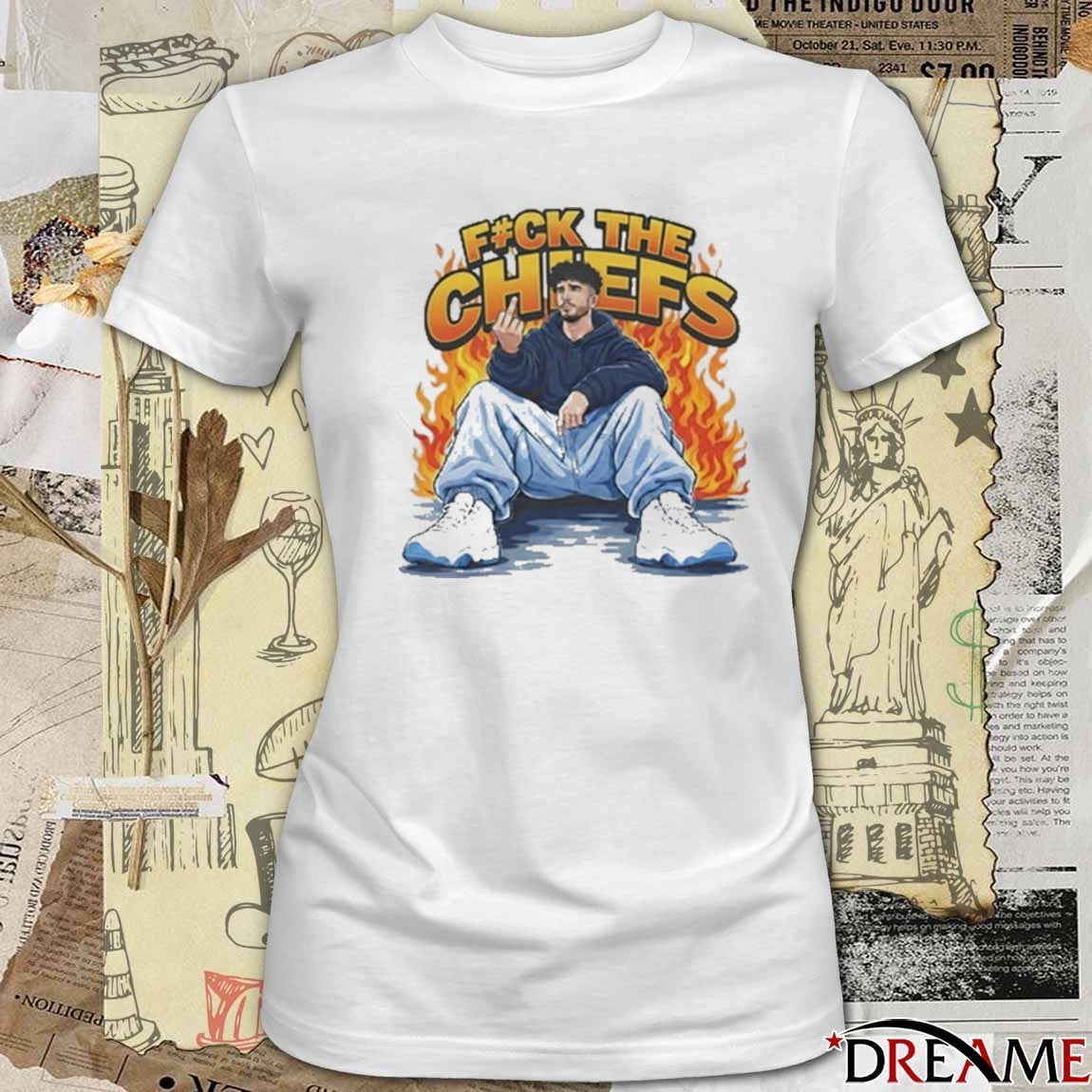 LB’S Anti Fuck The Chiefs t-shirt