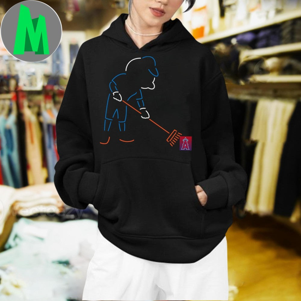 LFGM New York Mets Mr. Met Neon Shirt