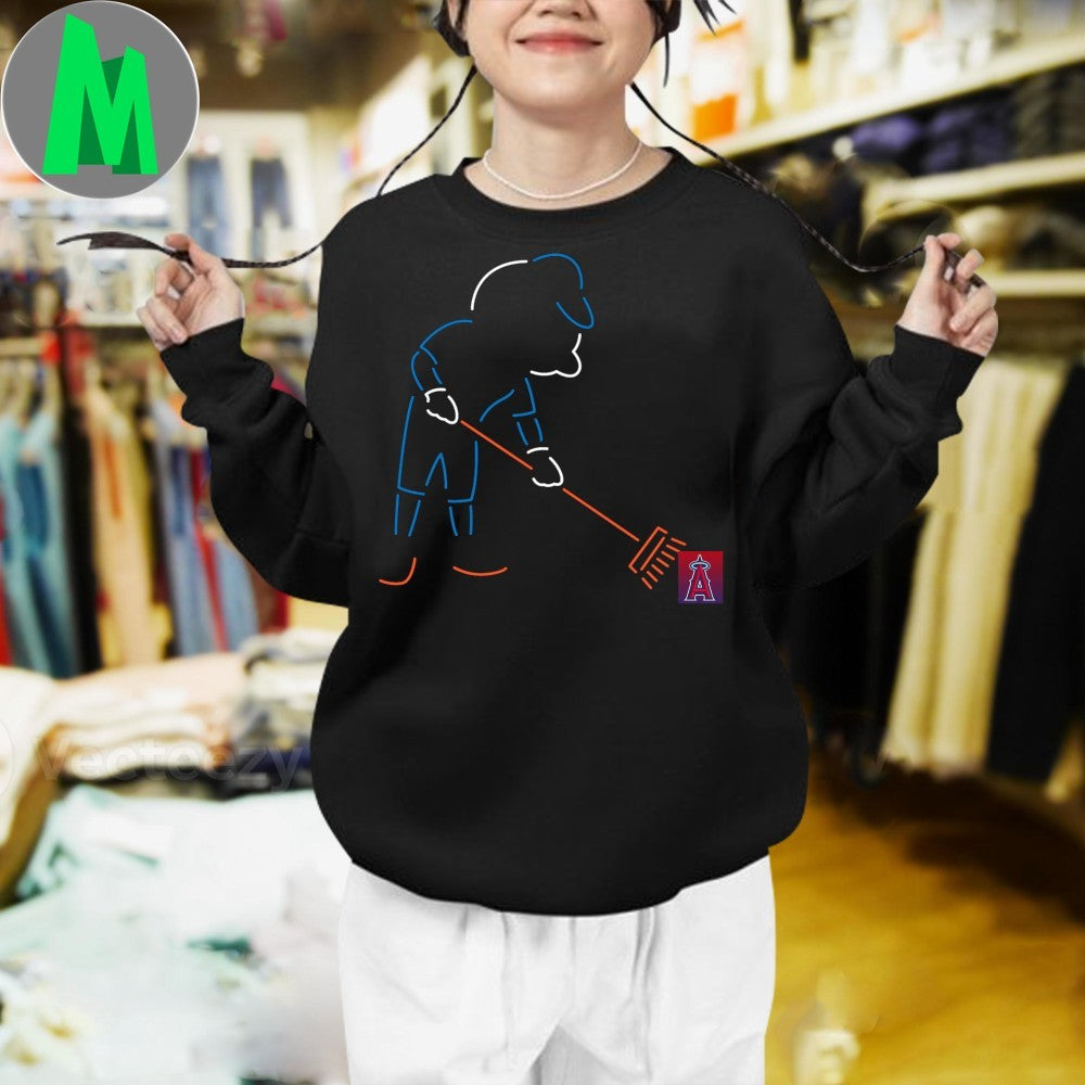 LFGM New York Mets Mr. Met Neon Shirt