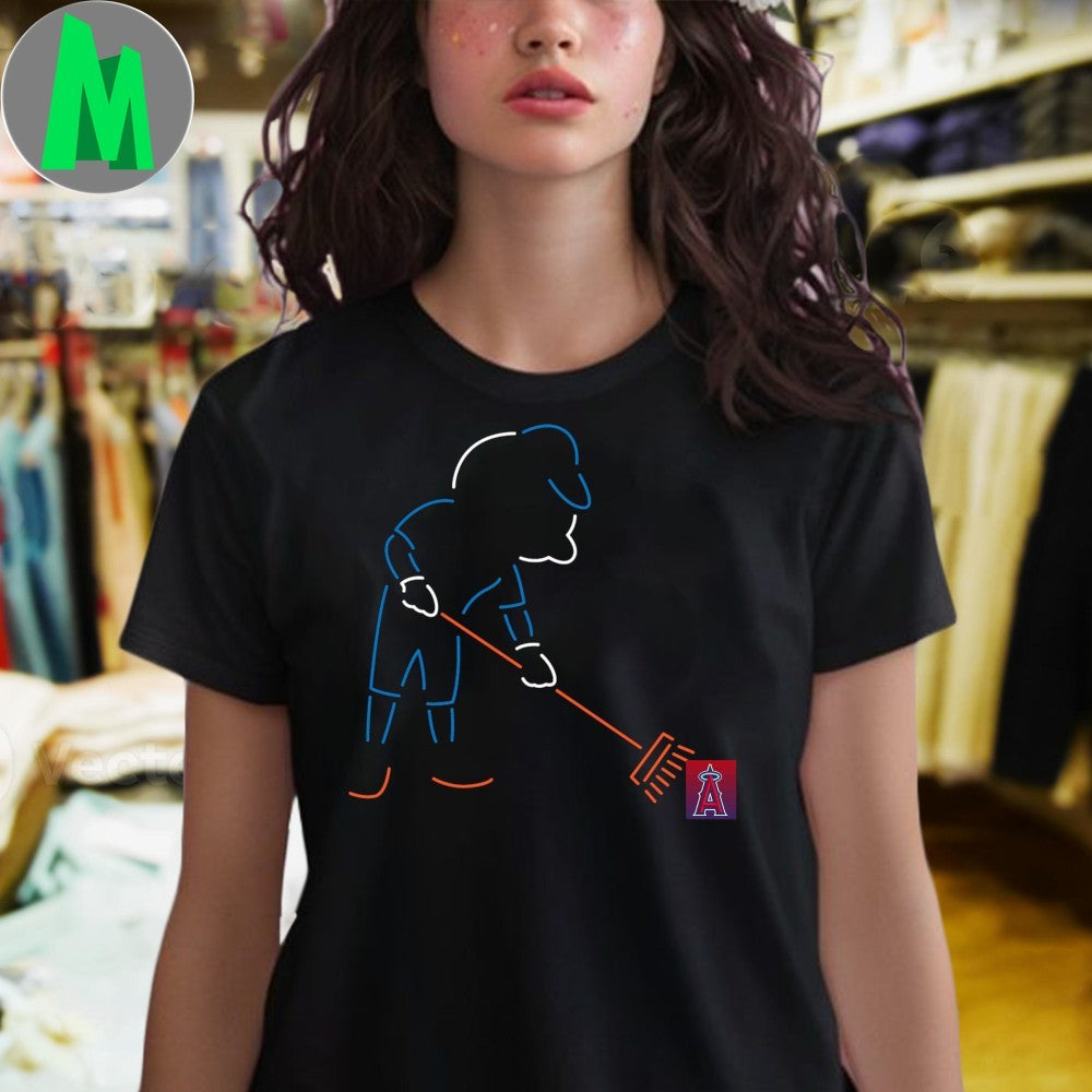 LFGM New York Mets Mr. Met Neon Shirt