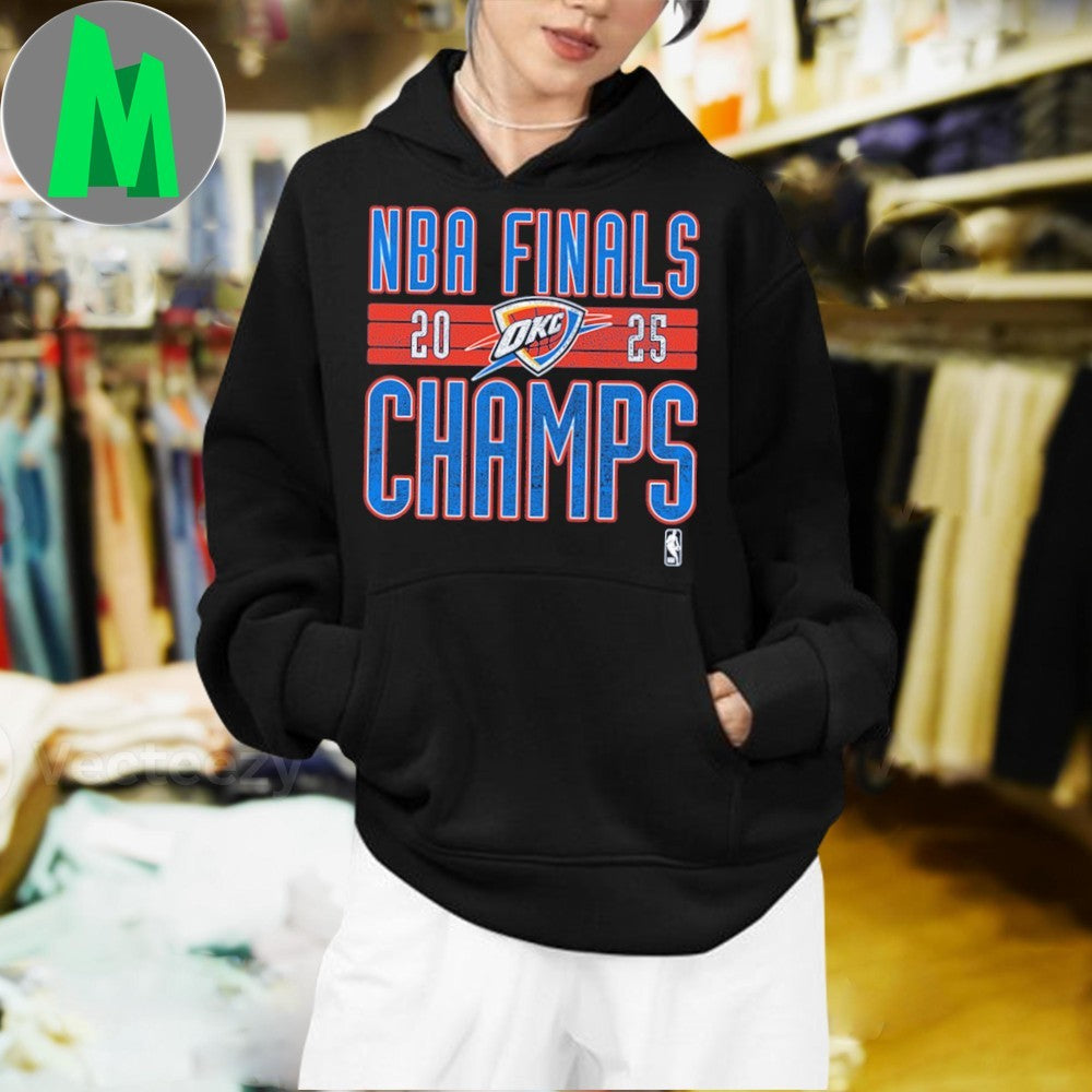 Ladies OKC Thunder 2025 NBA Finals Champs Shirt