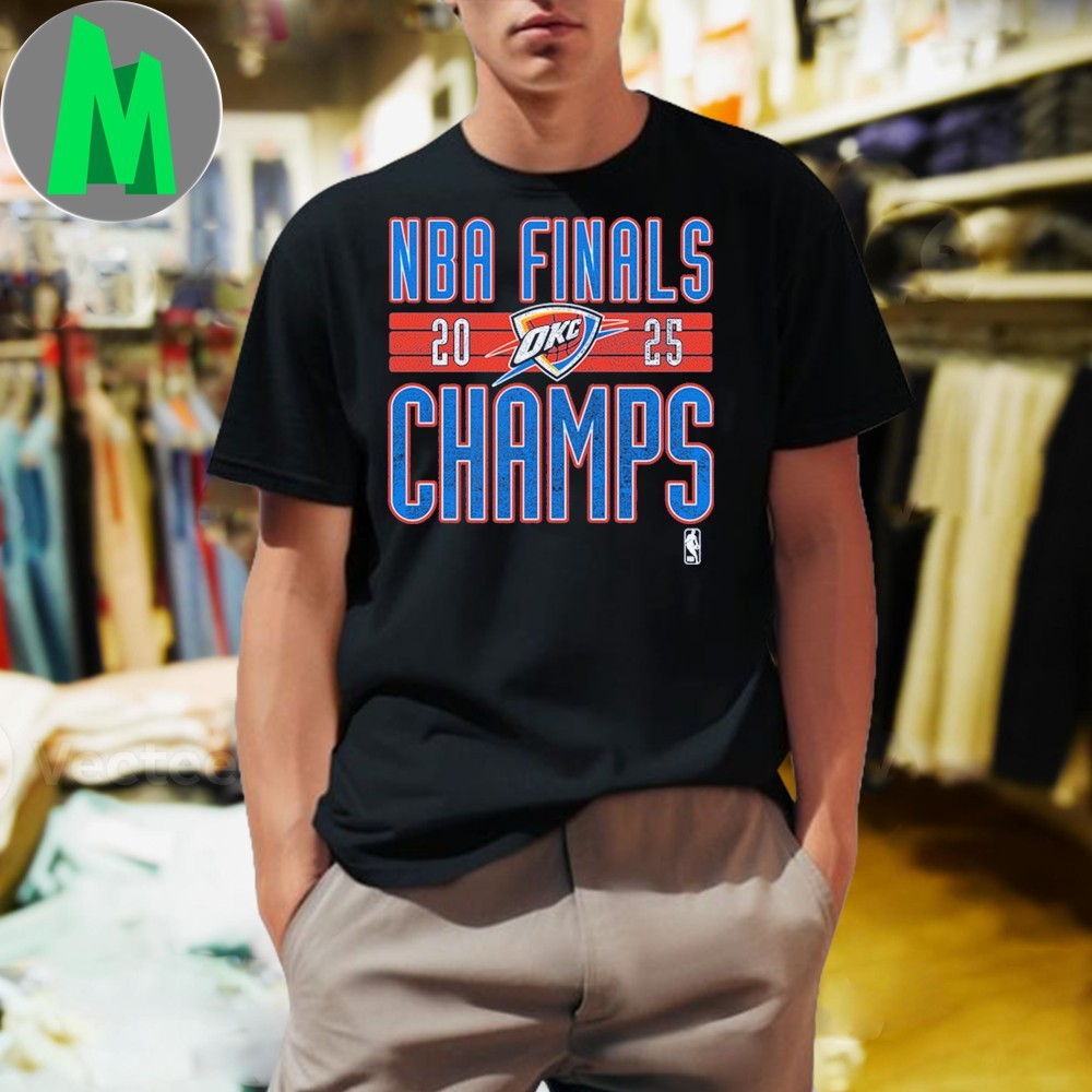 Ladies OKC Thunder 2025 NBA Finals Champs Shirt