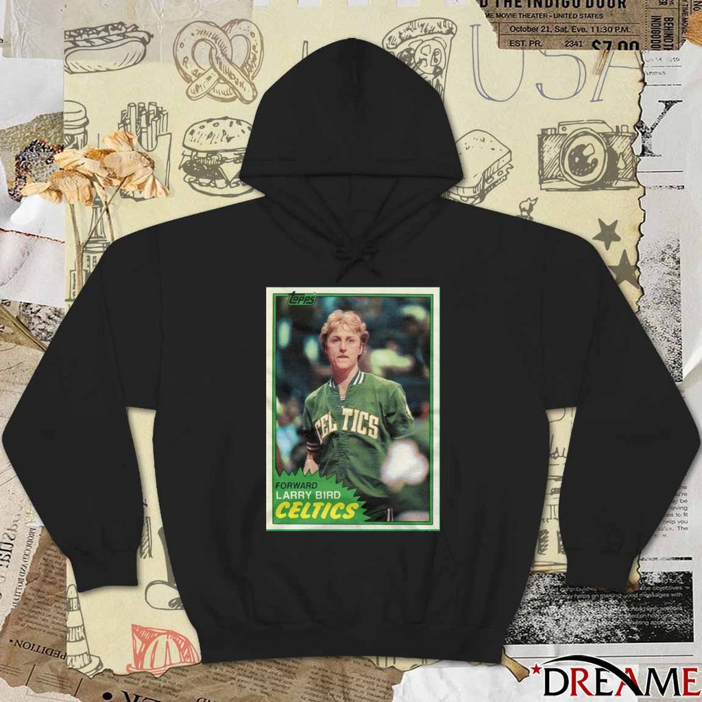 Larry Bird Boston Celtics 2026 NBA Basketball Topps Trading Card Player t-shirt