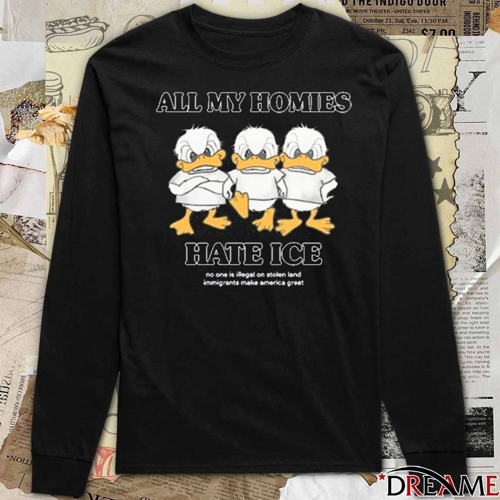 Larry Nance Jr All My Homies Hate ICE No One Is Illegal On Stolen Land t-shirt