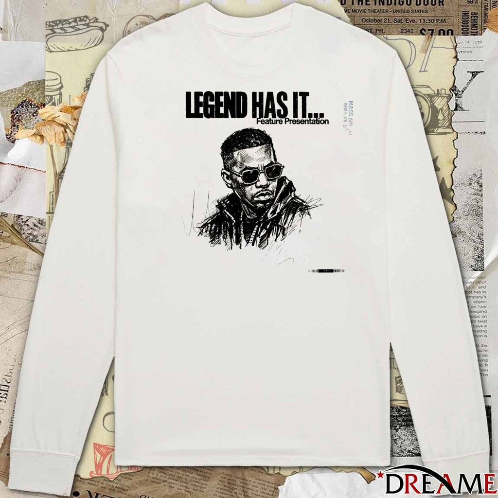 Legend Has It Feature Presentation 2025 Nas t-shirt