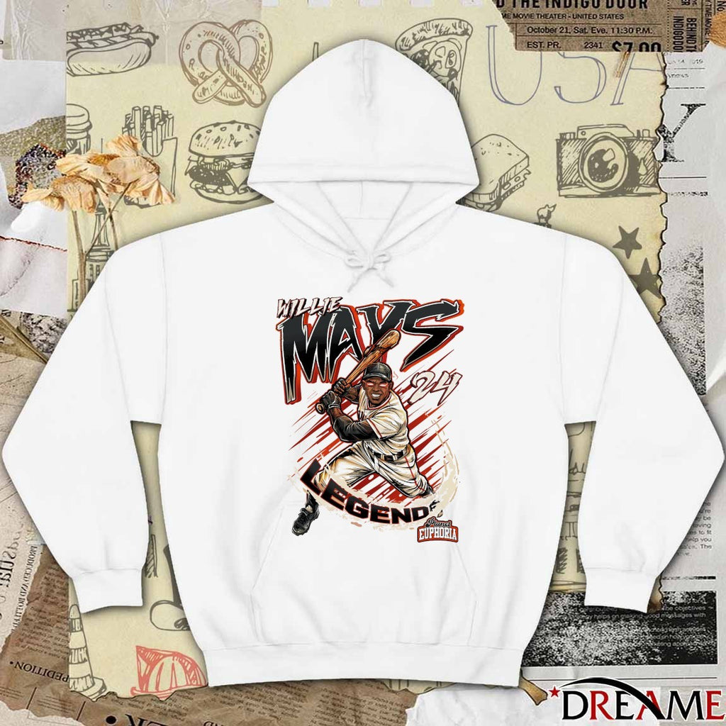 Legend Willie Mays San Francisco Giants MLB Planet Euphoria Artwork 2026 t-shirt