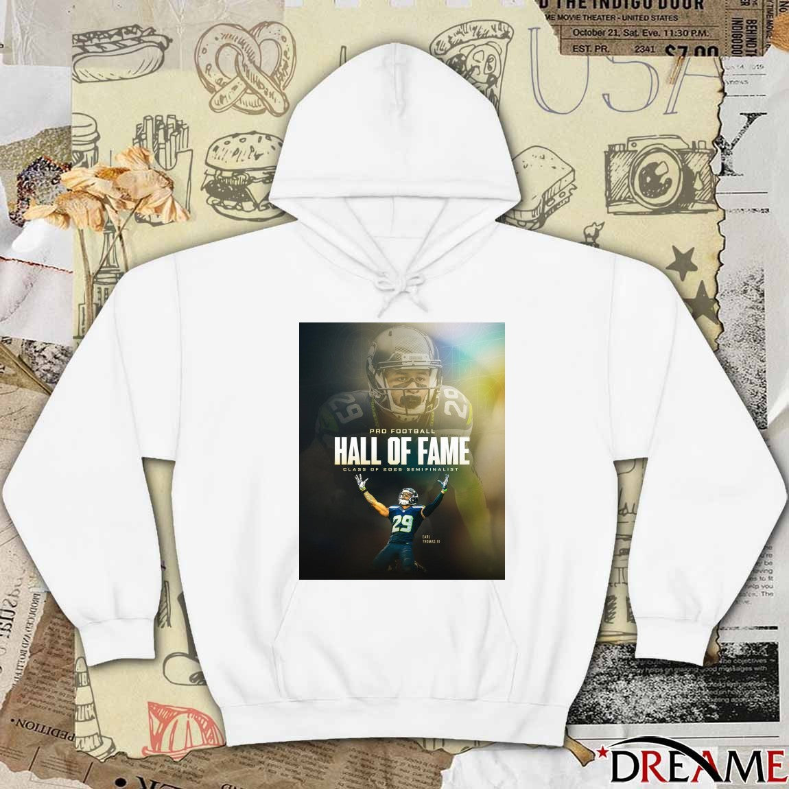 Legendary Earl Thomas III is a Hall of Fame 2026 Semifinalist Poster t-shirt