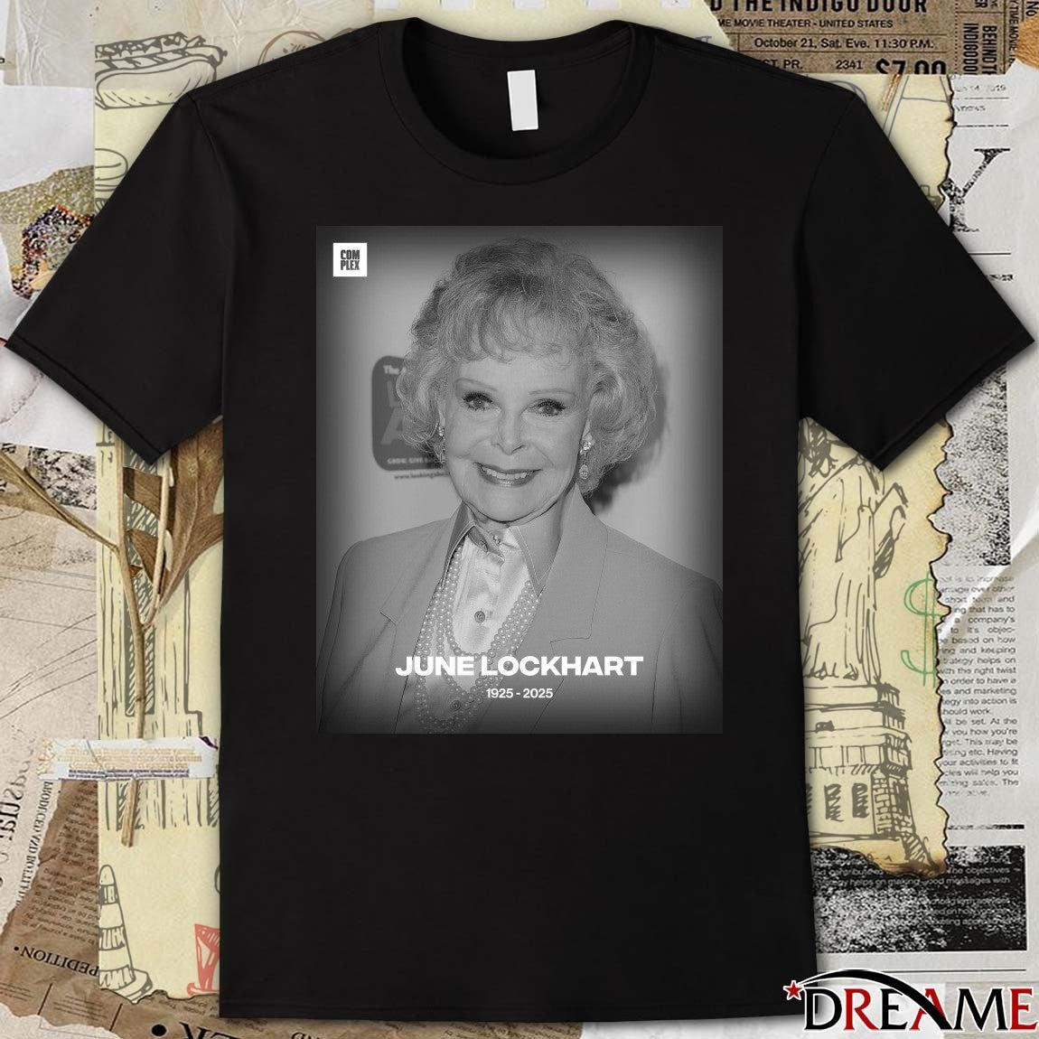 Legendary Star June Lockhart Has Passed Away 1925 – 2025 Complex Pop Poster t-shirt