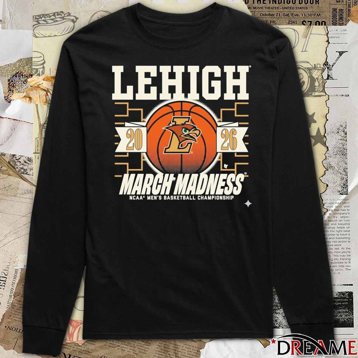 Lehigh Mountain Hawks MBB 2026 NCAA Men’s Basketball Championship March Madness t-shirt