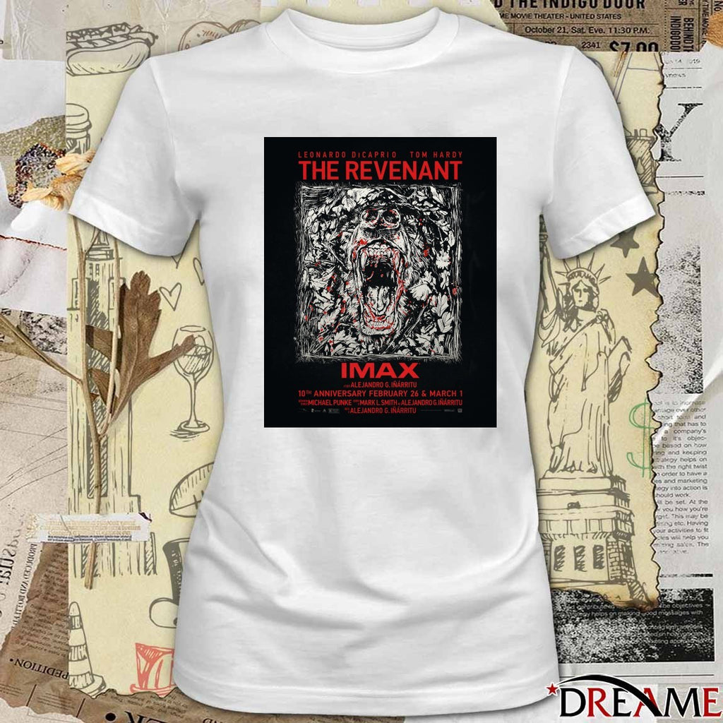 Leonardo Dicaprio Tom Hardy The Revenant 10Th Anniversary February 26 – March 1 2026 Poster t-shirt