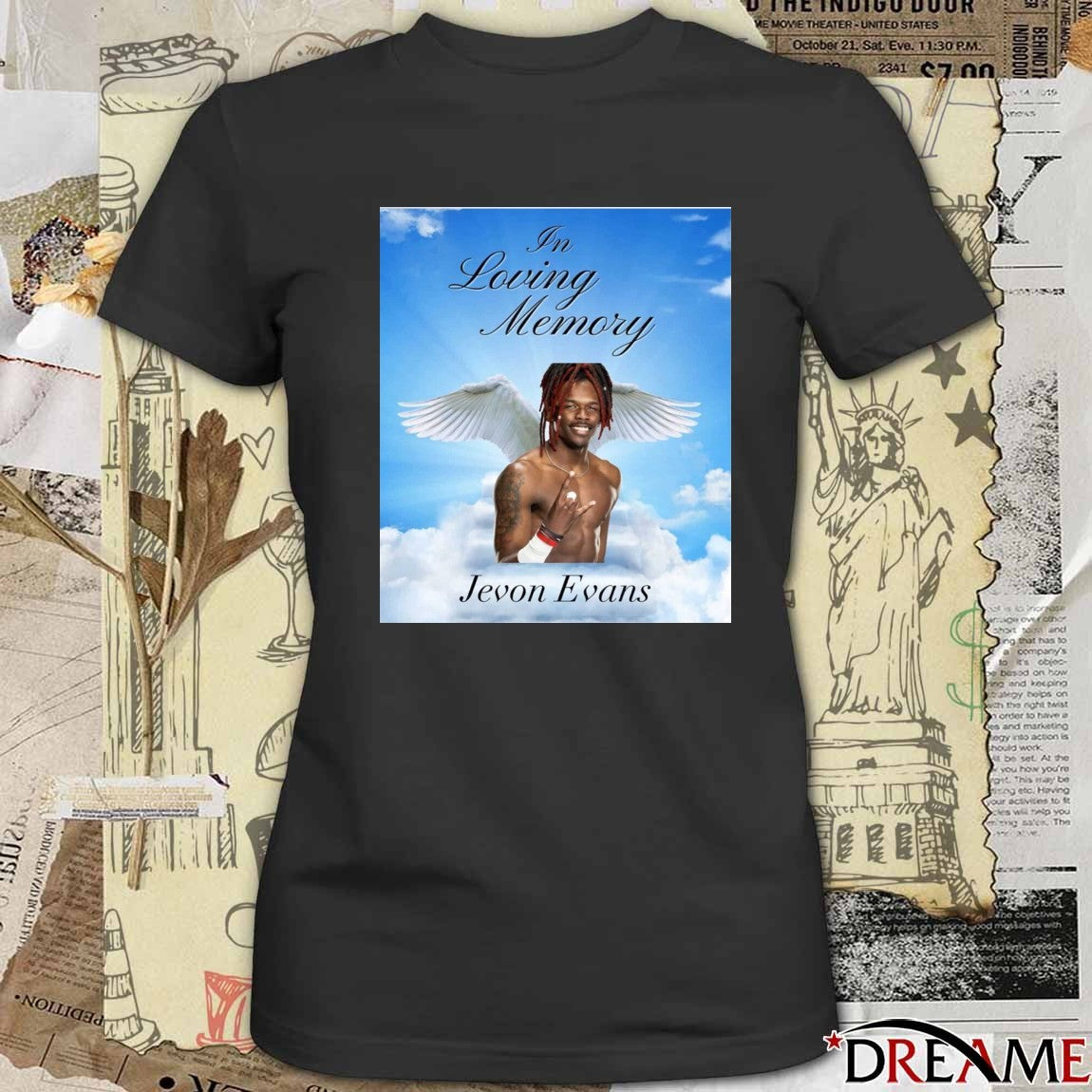 Levon Evans In Loving Memory Poster t-shirt