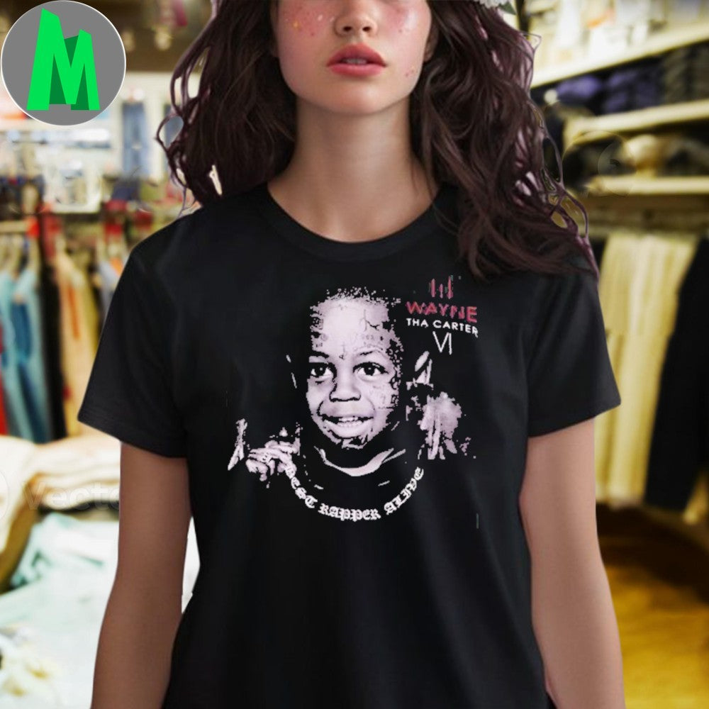Lil Wayne Tha Carter VI Baby Rapper Graphic T-Shirt