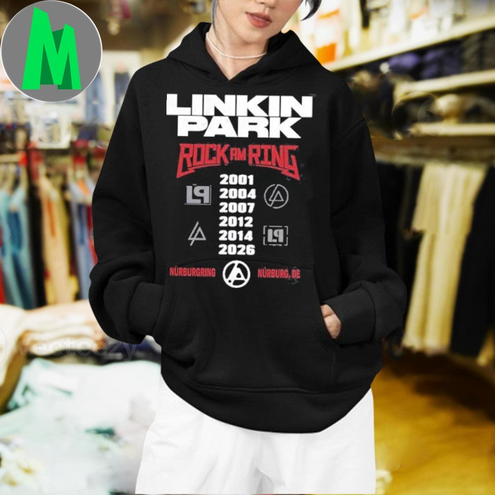 Linkin Park Rock Am Ring 2026 Nürburgring Germany Festival Graphic T-Shirt