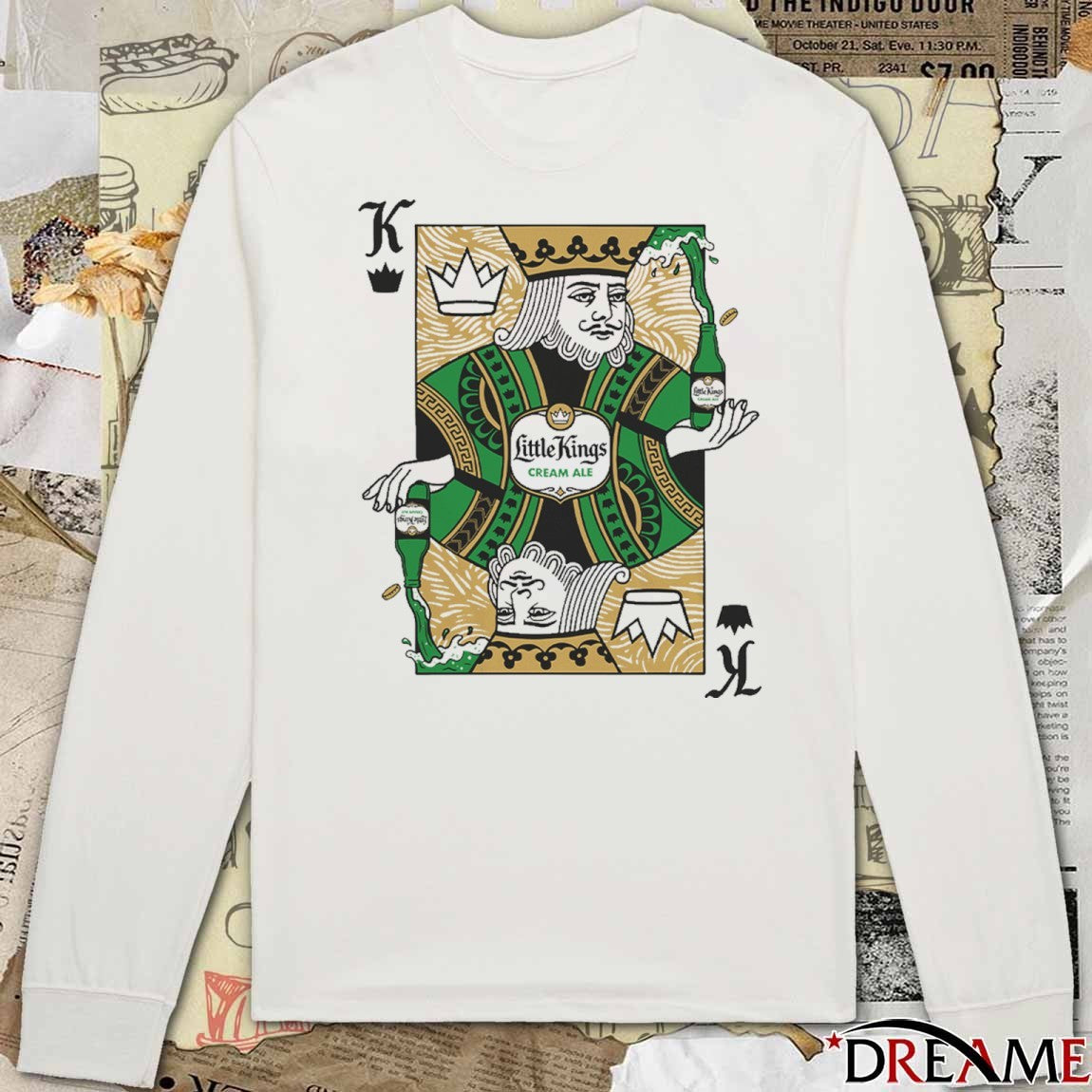 Little Kings Cream Ale Playing Card 2026 t-shirt
