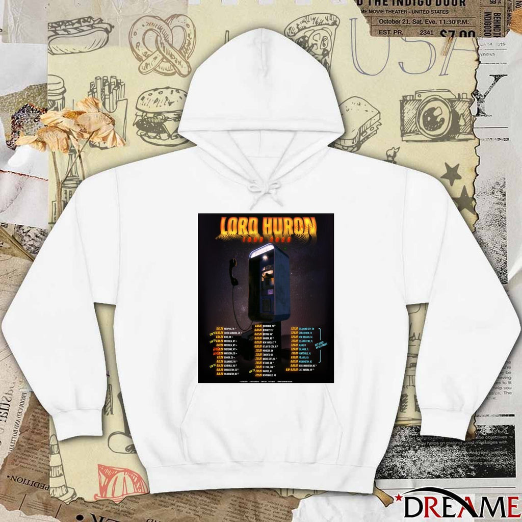 Lord Huron 2026 North American Tour Dates Cosmic Selector Tour Poster t-shirt
