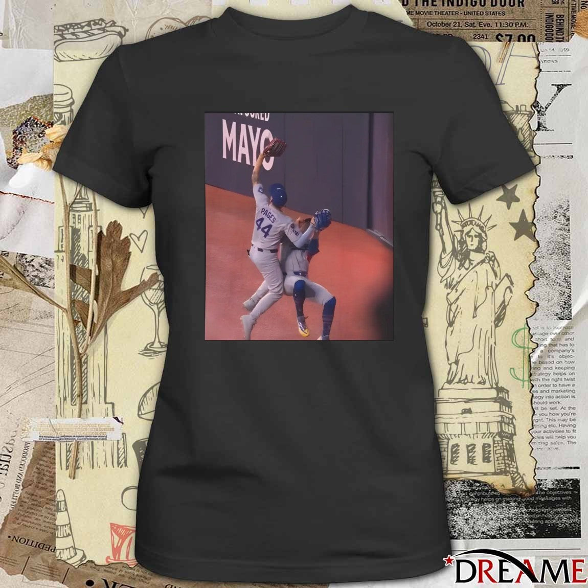 Los Angeles Dodgers Andy Pages 2025 MLB World Series Game-Saving Catch t-shirt