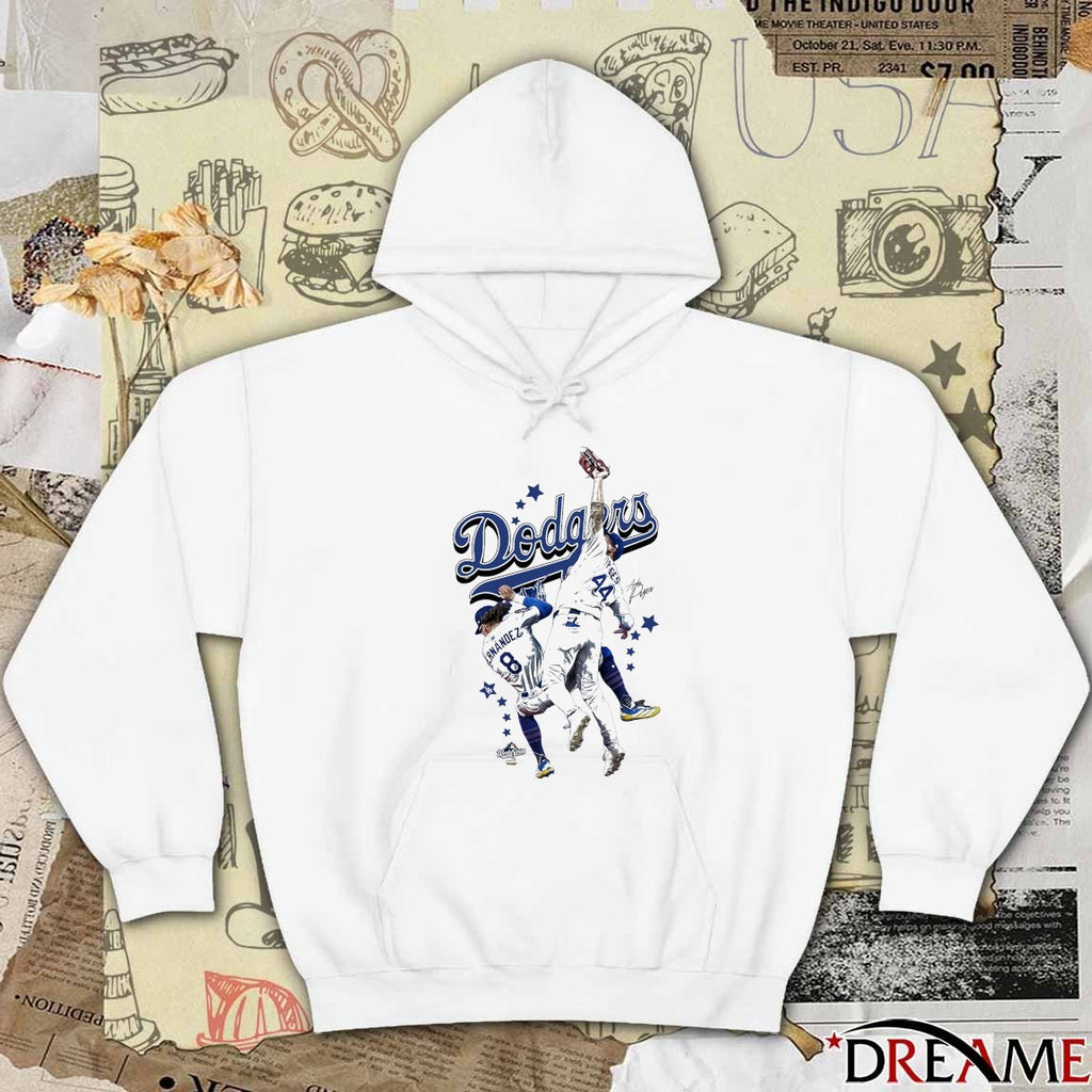 Los Angeles Dodgers Andy Pages and Teoscar Hernández 2025 World Champs Signature t-shirt