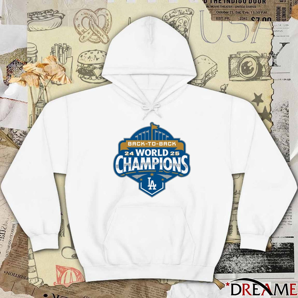 Los Angeles Dodgers Defeat Toronto Blue Jays 2025 Back-to-Back World Champions Logo t-shirt