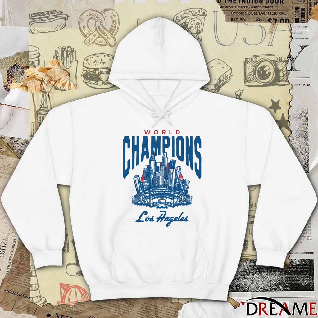 Los Angeles Dodgers Defeat Toronto Blue Jays 2025 MLB World Champions Skyline t-shirt