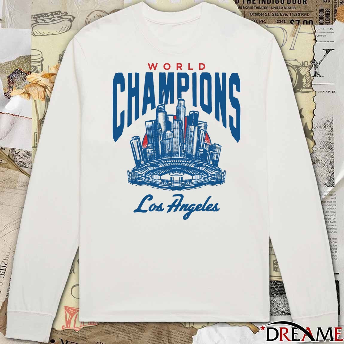 Los Angeles Dodgers Defeat Toronto Blue Jays 2025 MLB World Champions Skyline t-shirt