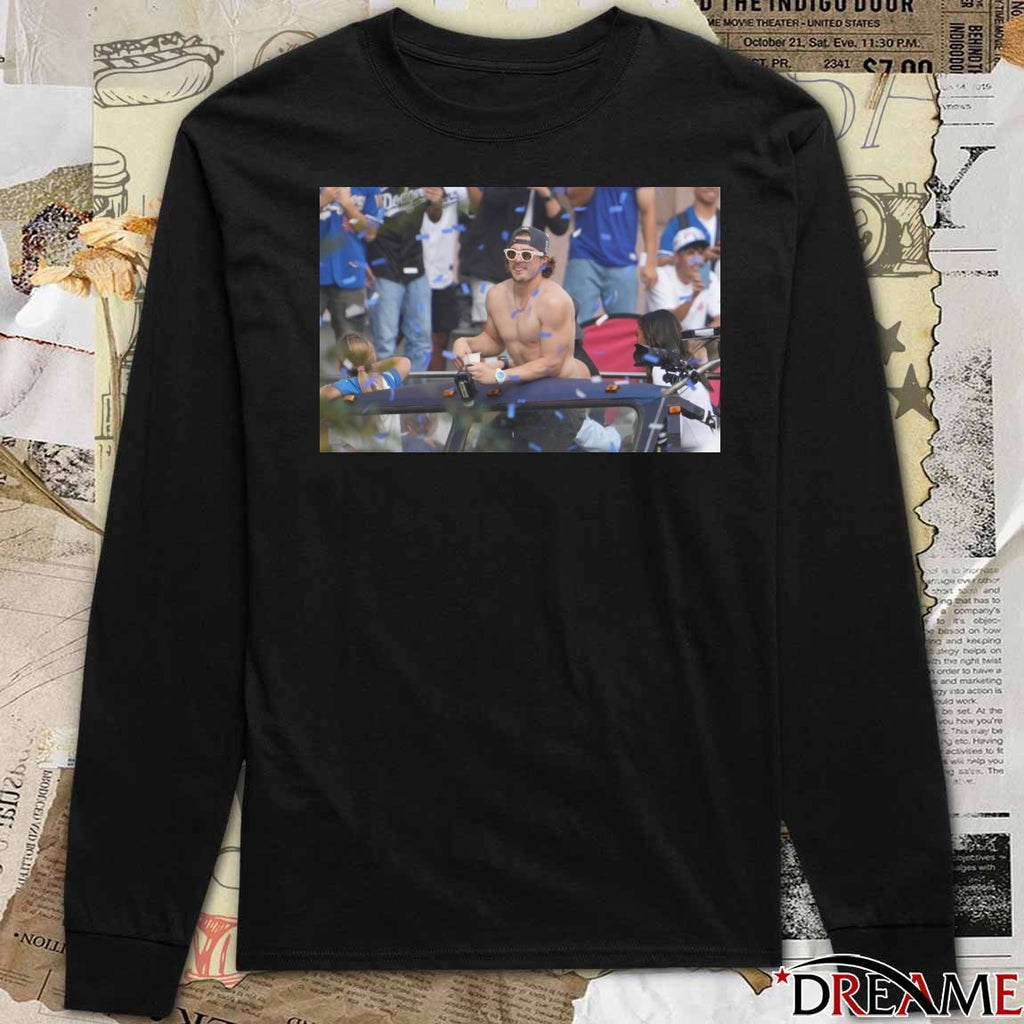 Los Angeles Dodgers Kike Hernandez Bare Ass Hanging Out During The Parade t-shirt
