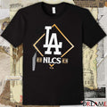 Los Angeles Dodgers MLB 2025 NLCS National League Division Series Champions Locker Room t-shirt
