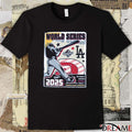 Los Angeles Dodgers MLB 2025 NLCS World Series National League Champions Participant Poster t-shirt