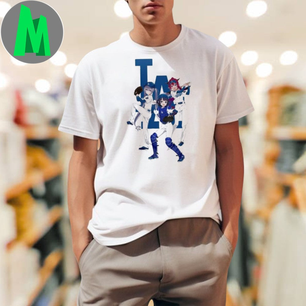 Los Angeles Dodgers MLB x Hololive Night 2025 Shirt