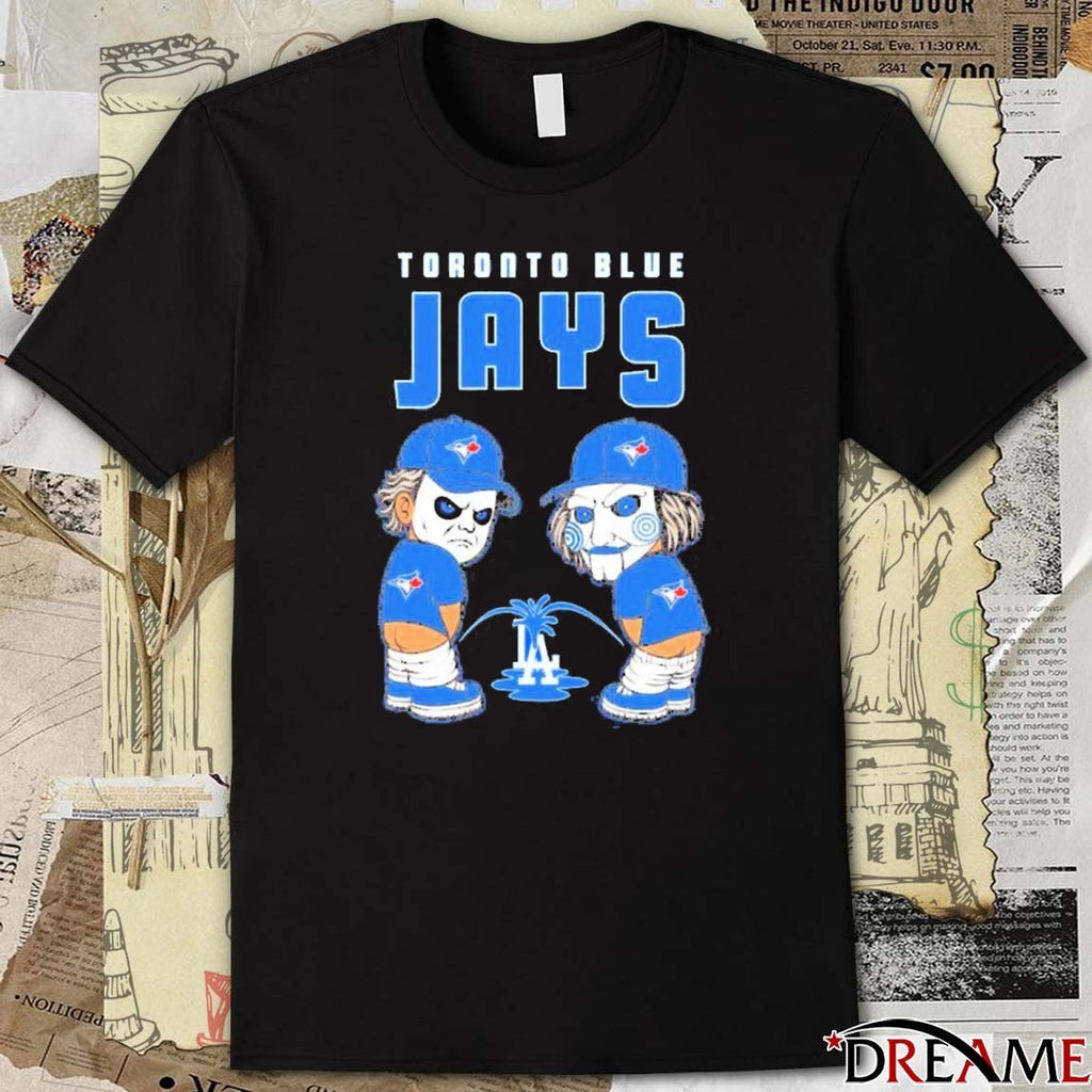 Los Angeles Dodgers Peeing Toronto Blue Jays MLB World Series 2025 t-shirt