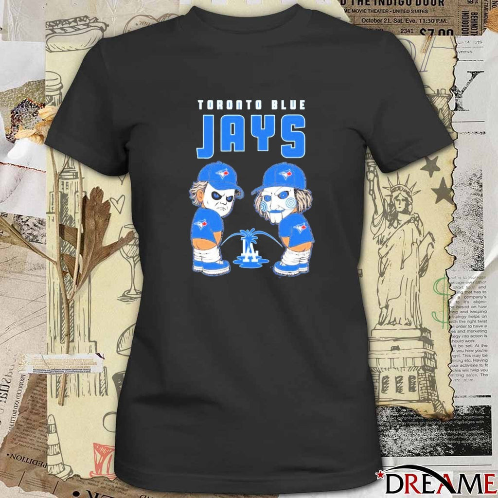 Los Angeles Dodgers Peeing Toronto Blue Jays MLB World Series 2025 t-shirt