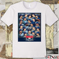 Los Angeles Dodgers Vs Toronto Blue Jays Battle For The World Series MLB Capital One 10.24.2025 Poster t-shirt