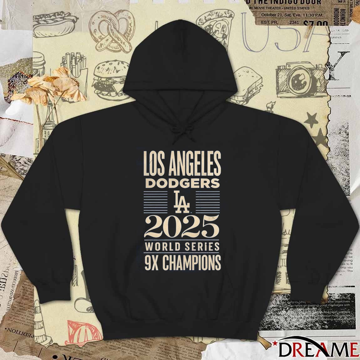 Los Angeles Dodgers Win Toronto Blue Jays 2025 9X World Series Champions t-shirt