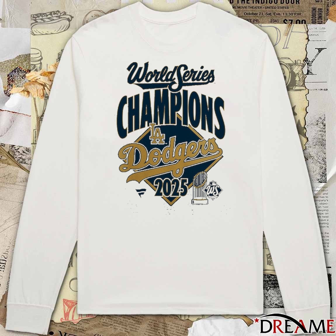 Los Angeles Dodgers Win Toronto Blue Jays 2025 World Series Champions Locker Room t-shirt