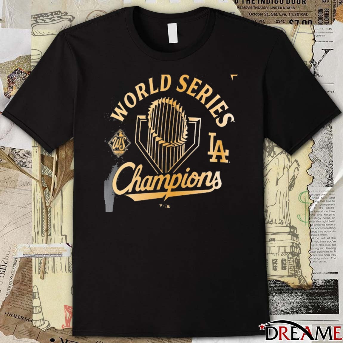 Los Angeles Dodgers Win Toronto Blue Jays 2025 World Series Champions Locker Room Parade t-shirt
