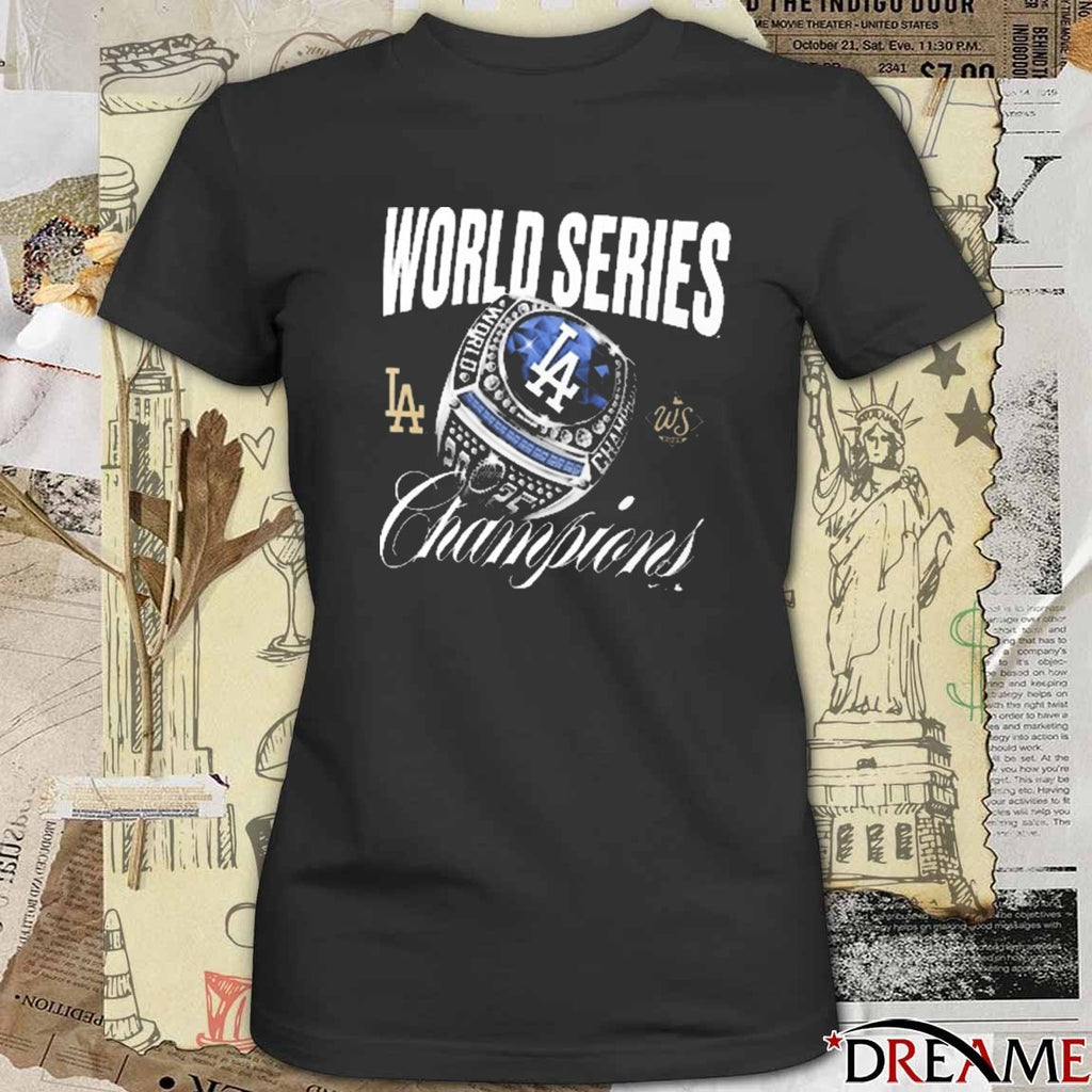 Los Angeles Dodgers Win Toronto Blue Jays 2025 World Series Champions Ring t-shirt