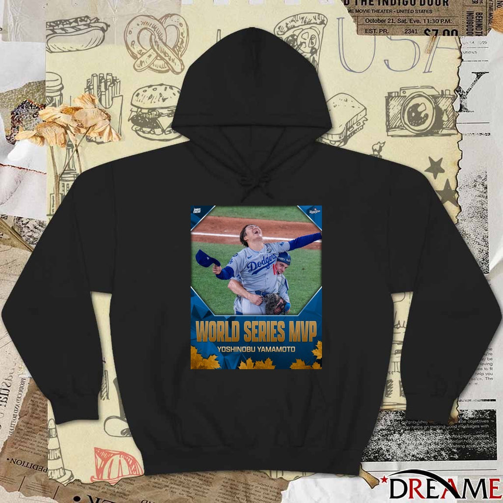 Los Angeles Dodgers Yoshinobu Yamamoto World Series MVP 2025 Poster t-shirt