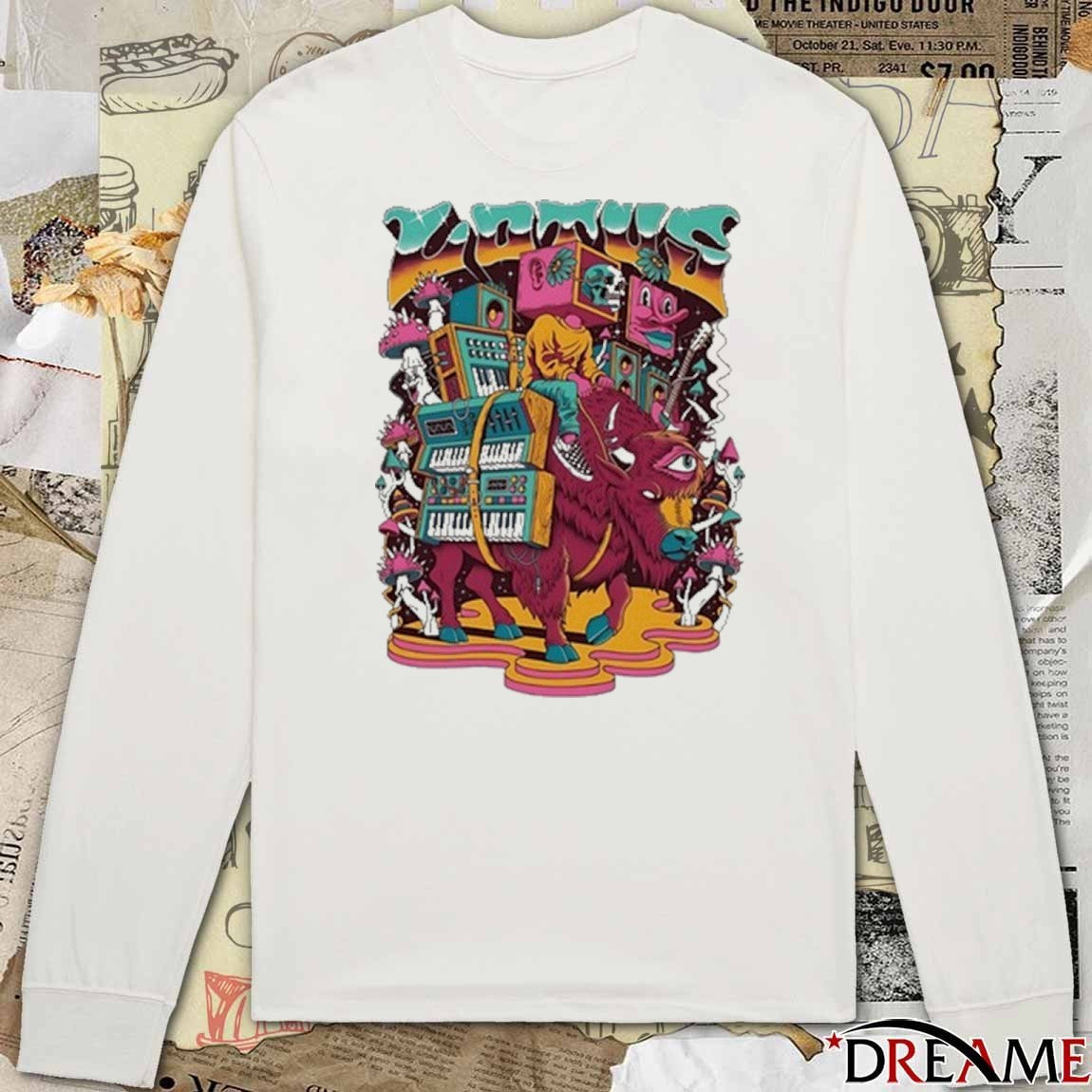 Lotus New Year’s Eve 2025 Event Bison t-shirt