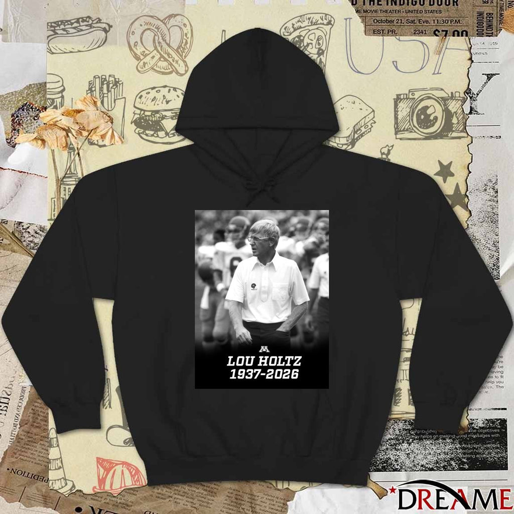 Lou Holtz 1937-2026 Minnesota Football t-shirt