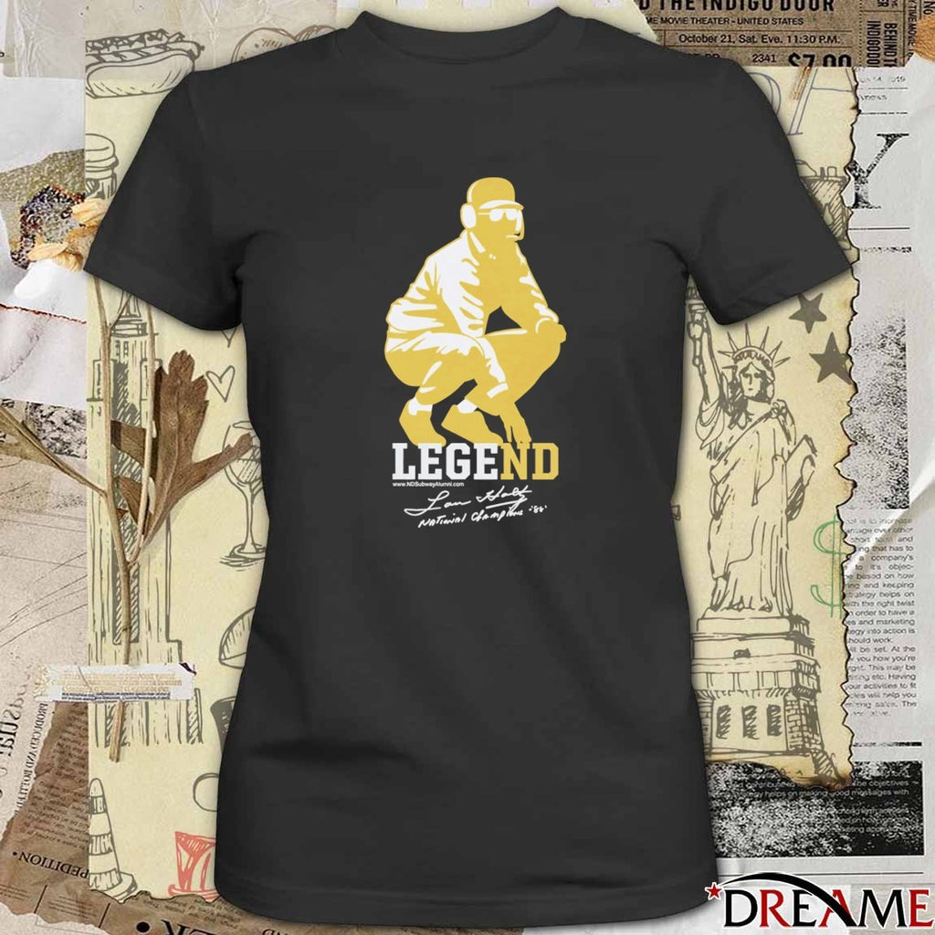 Lou Holtz Legend National Champions Notre Dame Lou Holtz 1973-2026 t-shirt