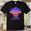 Louisiana Tech Bulldogs 2025 Radiance Technology Independence Bowl Champions t-shirt