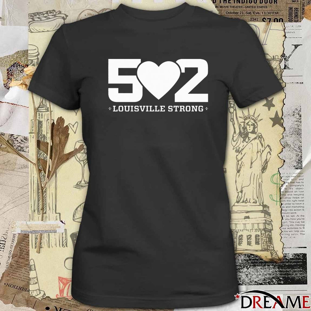 Louisville Cardinals 502 Louisville Strong 2025 t-shirt